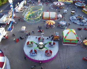 A view from the Ferris Wheel