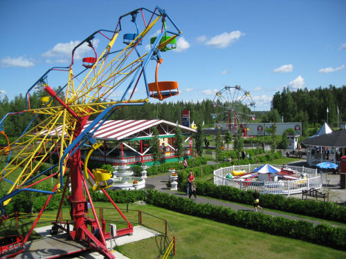 Nokkakiven Puiston maisemaa
